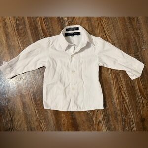 Baby boy new designer white button up
